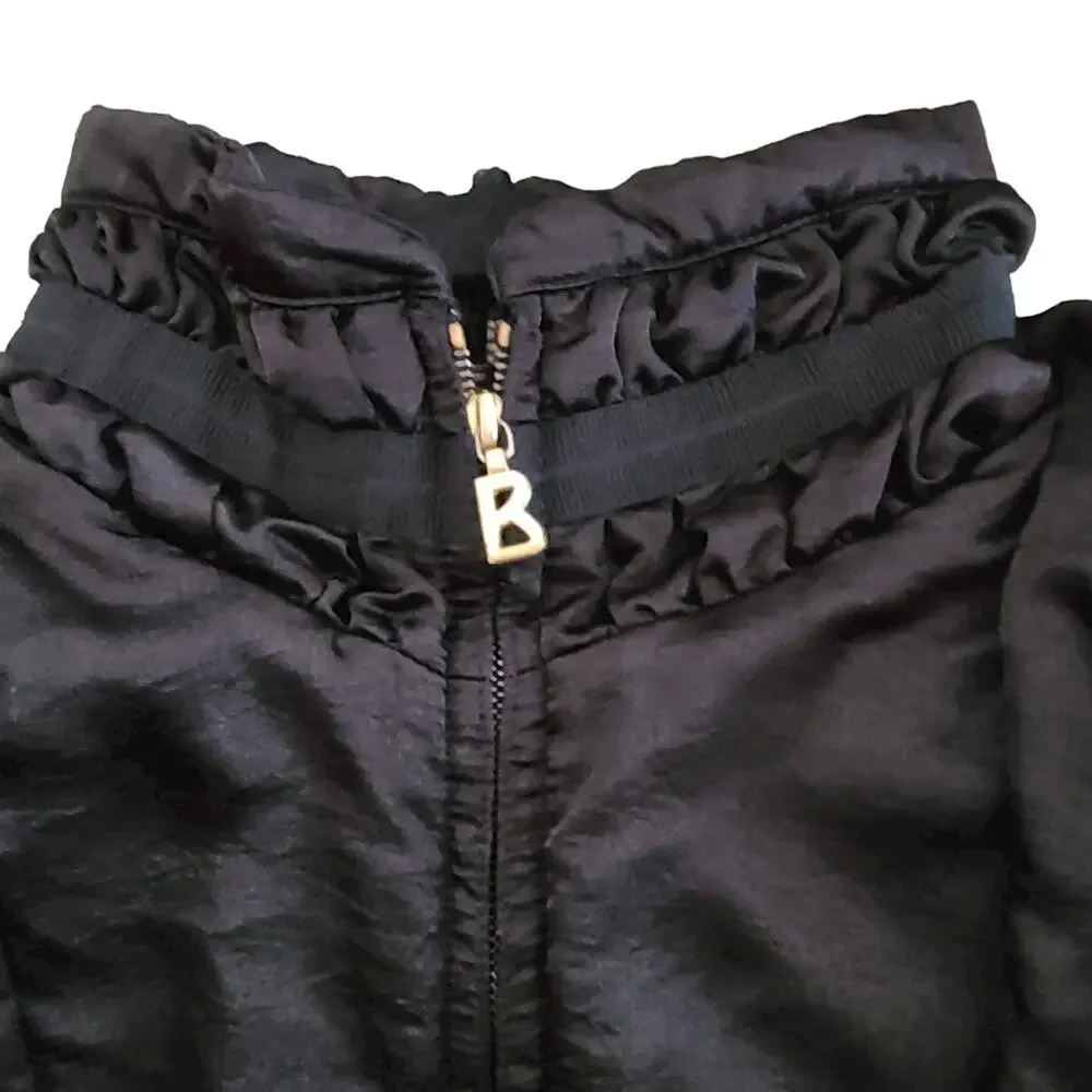 BOGNER Vintage Ski Layerlite Jacket Black And Gold USA Women's Size L/XL* - Picture 4 of 12